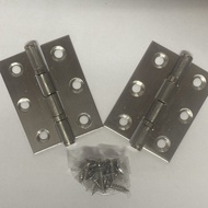 Bản Lề Lá Giảm Chấn 2 Vòng Bi inox 201 dày 1.5mm