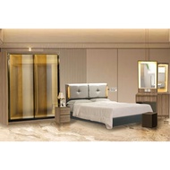 [TSB-BR506]Modern & Vintage Bedroom Set/Moden & Vintaj Set Bilik Tidur / Queen & King Size Full Set