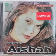 VCD KARAOKE KEUNGGULAN AISHAH FAMOUS EVERGREEN HITS