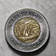 Koin Bimetal  CanaDa 2 Dollar (T140)