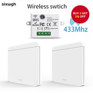 Wireless Switch Set RF433Mhz Diy smart switch remote control switch
