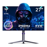 KTC G27P6 27-Inch OLED Gaming Monitor with 2560x1440 Resolution, 240Hz Refresh, Built-in Speakers