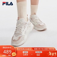 FILA 斐乐官方山丘鞋COLLINA女鞋复古运动鞋2024春户外休闲老爹鞋