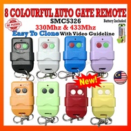 Auto Gate 2-Channel Remote Control Clone Copy Duplicator 330mhz / 433mhz