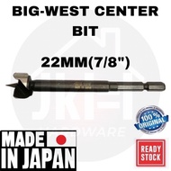 22MM (7/8") BIG-WEST CENTER BIT