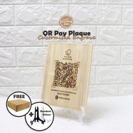QR Pay QR Code eWallet DuitNow QR Plaque