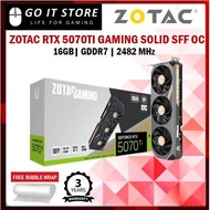 ZOTAC GAMING GeForce RTX 5070 Ti SOLID SFF OC (ZT-B50710J3-10P) | IceStorm 2.0 Advanced Cooling | 16