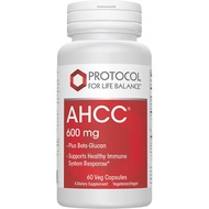 Protocol AHCC 600 mg - Liver & Immune Support Supplement with Beta-Glucan* - May Aid Cellular Health