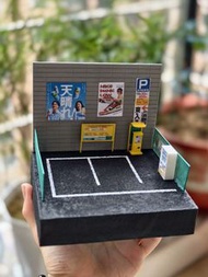1:64 日式停車場微縮場景 Diorama