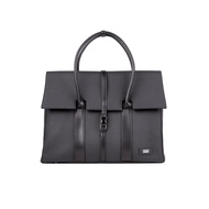 Bruno Briefcase - Black Pebble