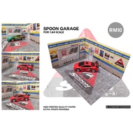 Spoon sports garage diorama