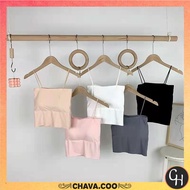 CHAVA | BR765 Women's Seamless Tank Top Bra Ice Silk Material Korean Fashion Sexy Beautiful Import