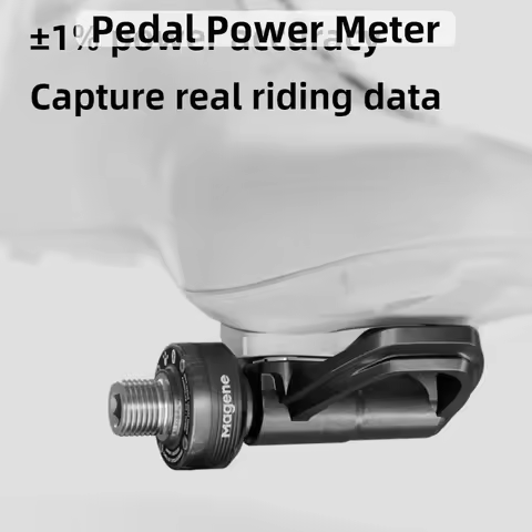 Magene P715 Pedal-Based Cycling Power Meter Dual-sided Bike Pedals ±1% Power Accuracy Bluetooth ANT+