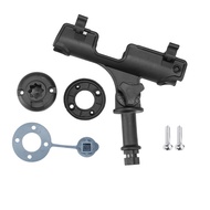 Kayak Fishing Rod Holder Universal Fit Kit 360-Degree Adjustment Canoe Draft Fishing Boat Powerlock