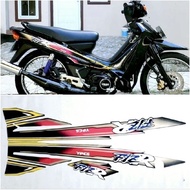 PnP Striping Sticker Polet Motorcycle List F1ZR FIZR fis r fiz r f1 zr 1997 Non Clutch FULLSET Black