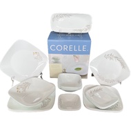 Corelle Deluxe Square Silver Crown 21pc Dinner Set (V-L)