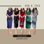 DB 8-703 Hyuna Dress / Midi Dress / Casual Dress / Bodycon Dress