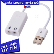 USB to wired audio cable - USB to 3.5 port audio conversion cable