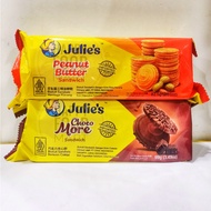 [HALAL] JULIE'S BISCUIT SMALL/JULIES CHOCO MORE SANDWICHpeanut BUTTER/ PEANUT BISCUIT CHEESE