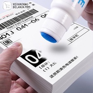 2 in 1 Address Label Receipt Eraser Stamp Package Opener Cutter