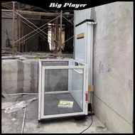 Home Small Elevator Second Floor Duplex Attic Elderly Wheelchair Lift Platform Accessible Elevator