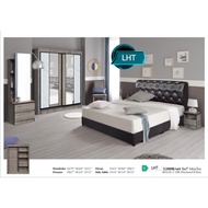 Bilik Set 5200 5x6.7 ✔️ Bedroom Set Sliding Doors 5ft Width ✔️ 6.7ft Height ✔️ 1.9ft Depth ( 21" inc