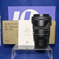 『Trade In優惠』新淨行保(2028-2) Sigma 16-300mm F3.5-6.7 For Fujifilm 萬用天涯鏡 DC半幅用 等效24-450mm 18倍變焦 內置防震 行山 旅