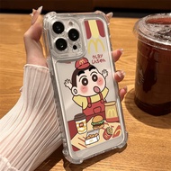 Cygnus Crayon Shin-Chan Suitable for Apple 17PROMAX Phone Case Apple 17PRO Apple 17AIR Network