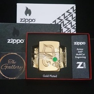 49108 FLEU-DE-LIS ARMOR GOLD PLATE ZIPPO mancis korek - GHOSTSTORE7