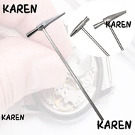 KAREN Small Hammer, Exquisite Double Head Mini Hammer, Portable Advanced Jewelry Maintenance Watch Repair Tools Comfort Watch Repair Hammer