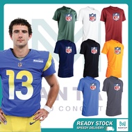 NFL American Football Premium SHORT SLEEVE Jersey Rugby / RAIDERS PLAYER SHIRT / BAJU ragbi LENGAN P