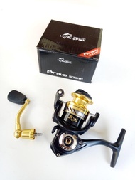 Reel Spining Anyfish Brave 500 800 HP Almunium Power Handle Reel Kuat