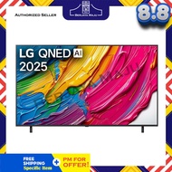 LG 65" HDR10 Smart 4K UHD Ai ThinQ QNED LED TV 65QNED80ASA