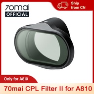 70mai Dash Cam A810 CPL Filter Car DVR 70mai CPL Filter II Only