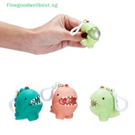 FBSG Cartoon Dinosaur Squeeze Bubble Monster Stress Relief Toy Keychain Squeeze Pinch Ball Squishy Toy HOT