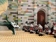 ［ 現貨 絕版 ] - Lego Castle BAM Kingdoms Red Falcon  Knight 城堡 紅鷹騎士