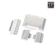 T-POWER Metal Bottom Armor For FMS FCX10 1/10 Chevrolet K5 RC Model Car Crawler Upgrade Modification