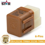 25230-7996A 25230-79963 6-Pins 12V Car Relay Switch For Nissan For Infiniti Most Models 252307996A 2