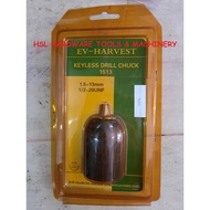 EV-HARVEST 13MM (1/2" X 20UNF) KEYLESS DRILL CHUCK