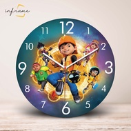 Boboiboy Wall Clock - Boboiboy Clock
