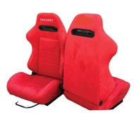 Honda Intergra Dc2 Db8 Dc5 Civic Ek9 Fd2 Type R Recaro Sr3 Sr4 Kain Baldu Leather Alcantara Racing Semi Bucket Seat