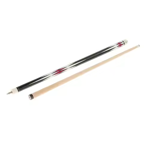Pool Cue Sticks Snooker Cue Billiard Pool Sticks Two Section White Ferrule 57"