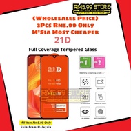 (3Pcs 21D Full)Red Mi F2 10T X4 Poco M4 F3 F4 X3 Pro/M3 9T 9C 9A Note 4 4x 11 10s 10 9 9s 9/5A/11s L