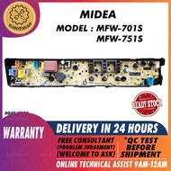 MFW-701S / MFW-751S MIDEA Washing Machine PCB Board (CONTROL BOARD) PANEL BOARD MFW701 MFW751