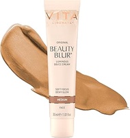 Vita Liberata Beauty Blur Face - Medium, BB Cream, Hydrating Skin Finish, Radiant Glow & Flawless Co