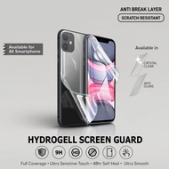 Anti-Scratch Hydrogel Oppo Reno 10 5G, Reno 10 Pro 5G, Reno 10 Pro Plus 5G Elastic Material Clear an