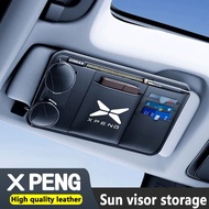 ＸPENG G3 G6 G9 X9 sun visor storage car multifunctional storage bag card ticket driver's license bag