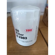 Komatsu PC200LC-6, PC200, PC60U-1, D20, 4D94, 4D95L, S6D95 oil filter