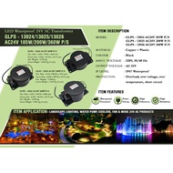 Gs Lighting Waterproof Transformer 24V AC IP67 Power Supply Outdoor Lighting 105W