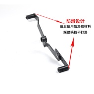 ก้านเกียร์ปรับแต่งได้ Ninja Z400 ก้านเกียรติหน้าและหลัง Kawasaki Ninja 400 อุปกรณ์ตกแต่งมอเตอร์ไซค์